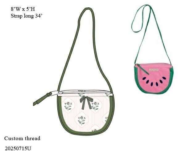 Pre Order 135: Sweet Pea- Girls Woven Purse