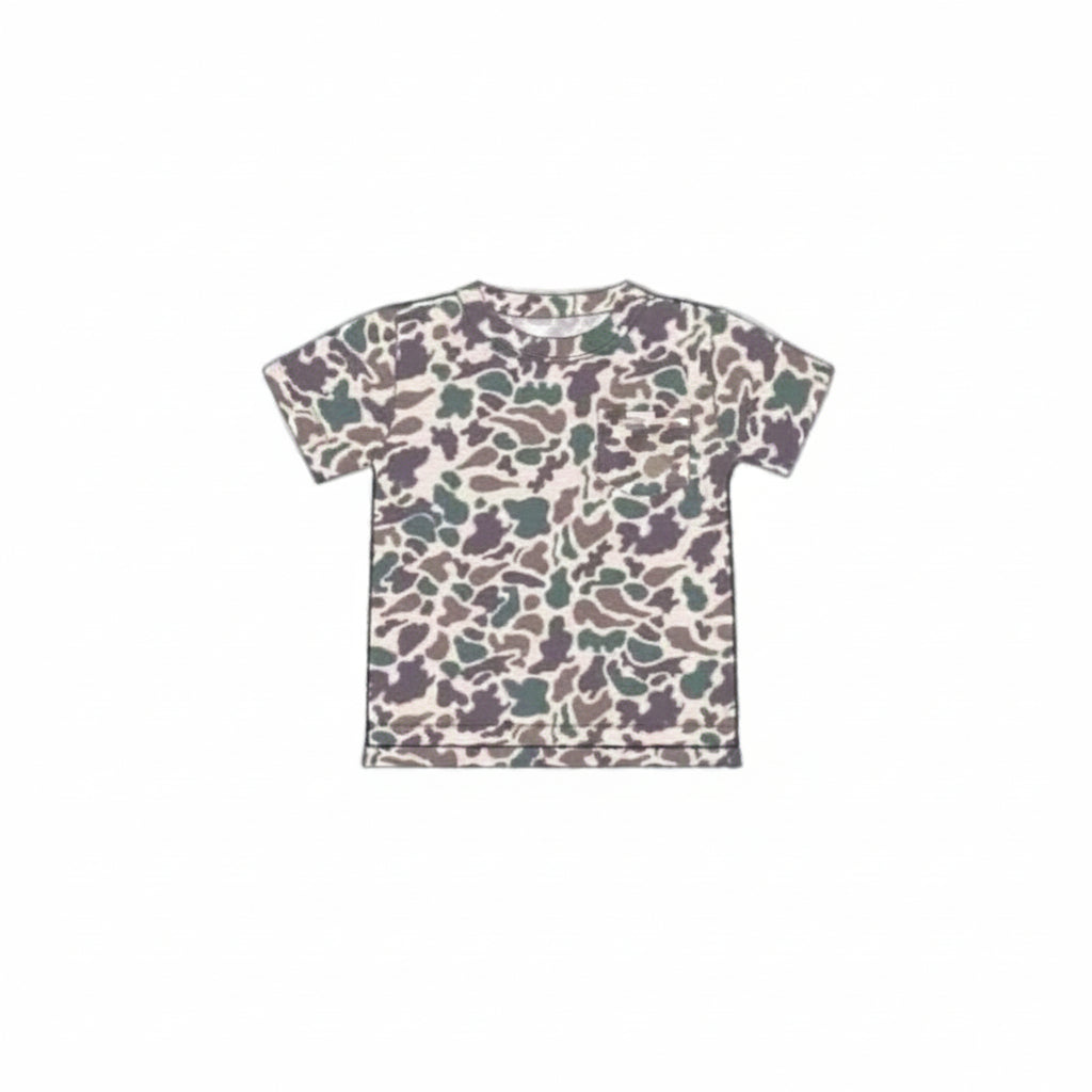 RTS: Miscellaneous Matches- Boys Camo Knit Shirt
