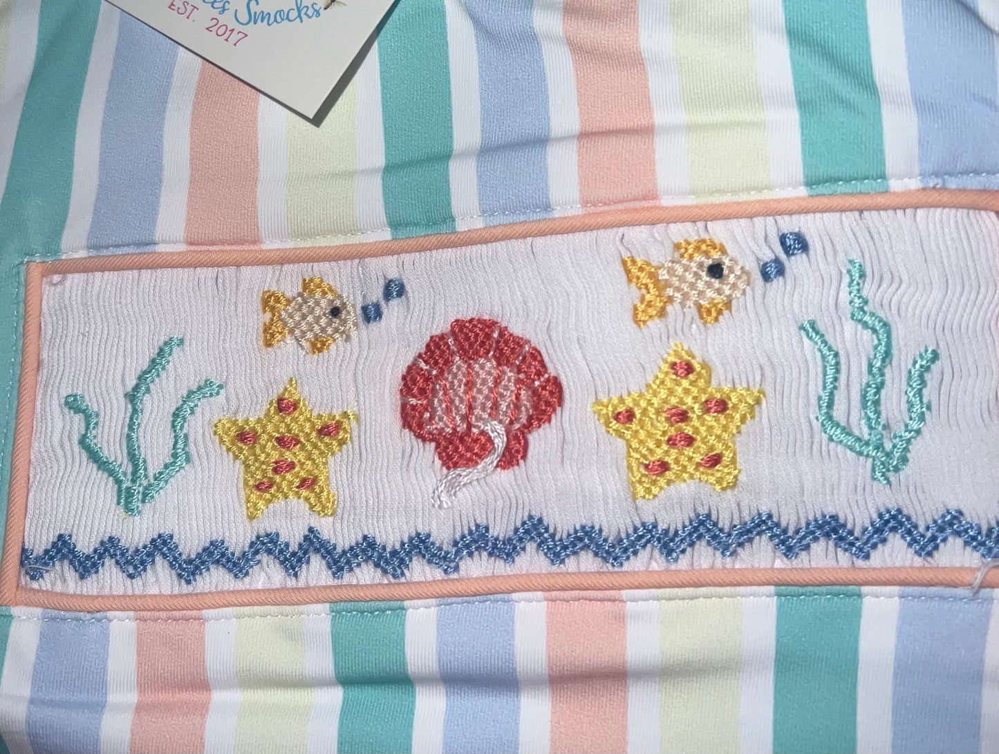RTS: DEFECT-Happy As A Clam-Girls Knit Bubble