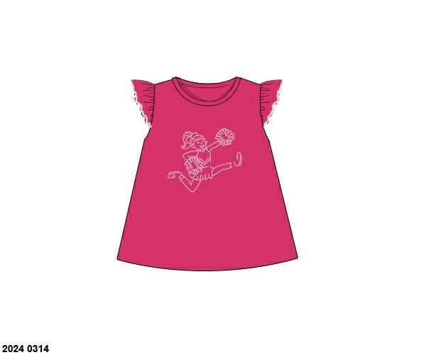 RTS: Sport Collection- Girls Cheer Outline Shirt