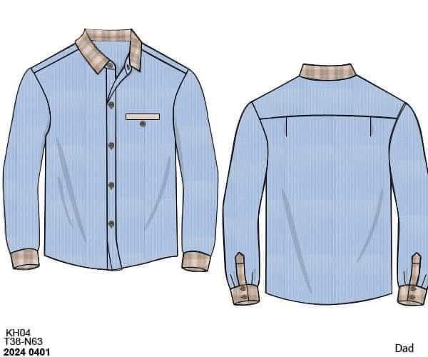 Pre Order 141: Will Anders- Dad Corduroy Button Up Shirt