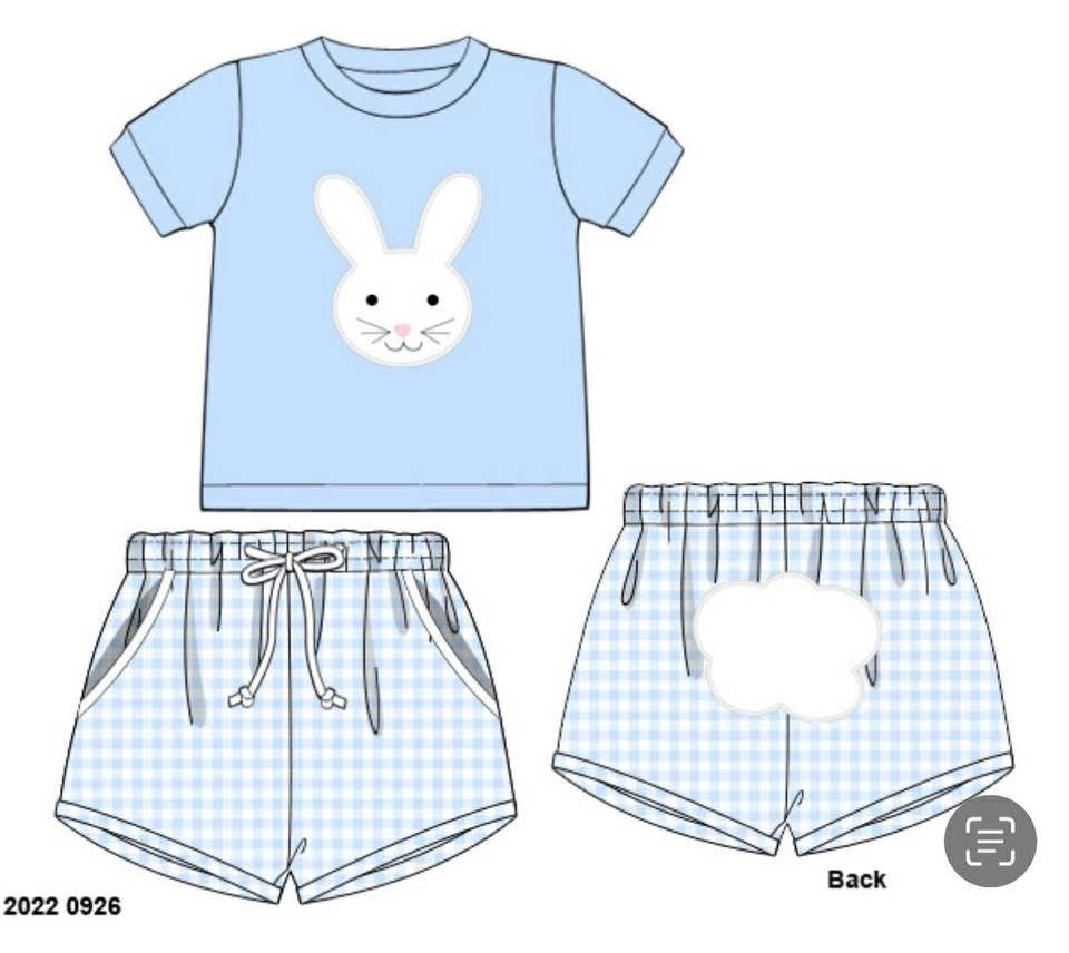 Customer Choice Pre Order 1: Boys Cottontails Shortie Set