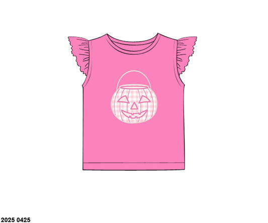 RTS: Sweet Tooth- Girls Pink Treat Bucket Shirt