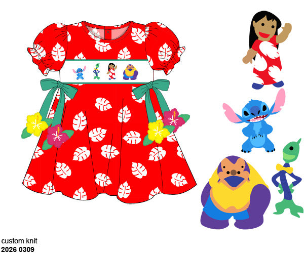 RTS: BBS Dress Up- Girls Ohana Princess Dress