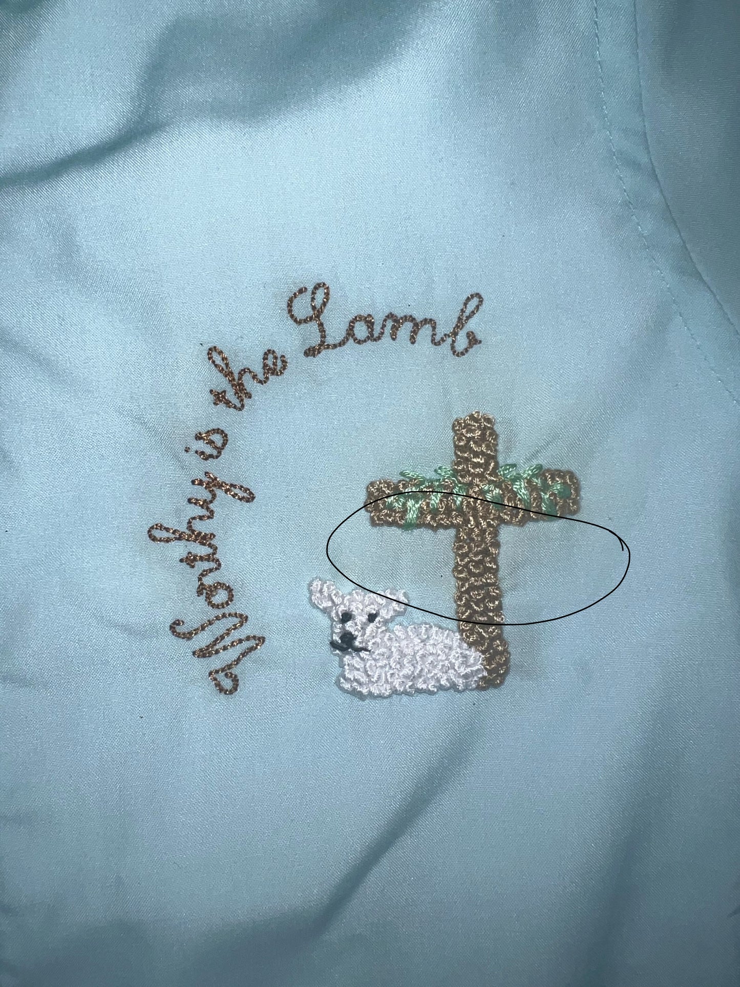 RTS: DEFECT-Worthy Is the Lamb-Boys Woven Button Up Shirt
