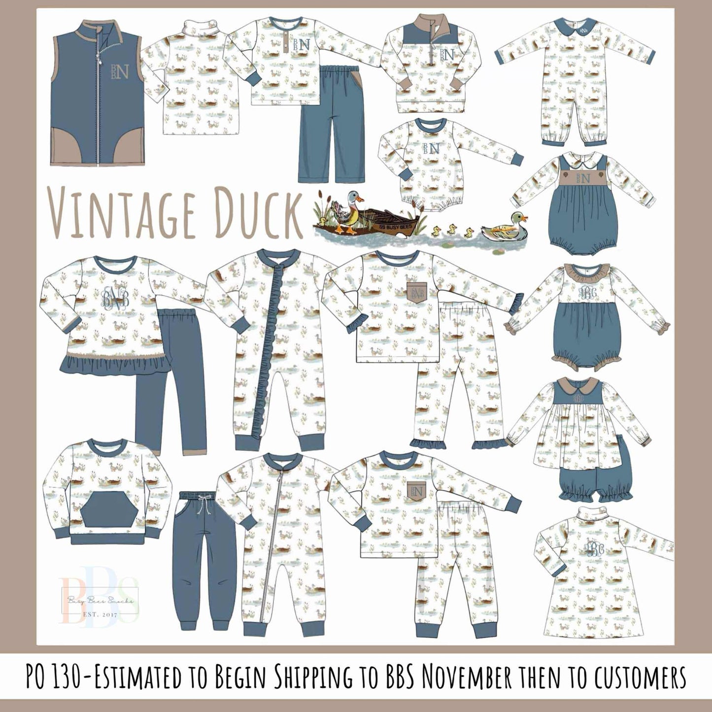 RTS: SS Busy Bees- Girls Knit Play Dress