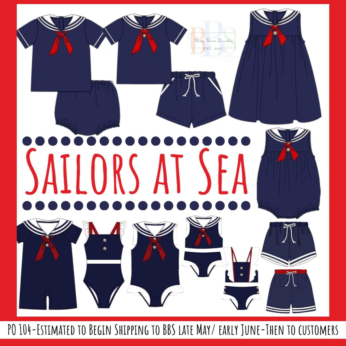 RTS: Sailors At Sea- Mom 1pc Rash Guard Swim