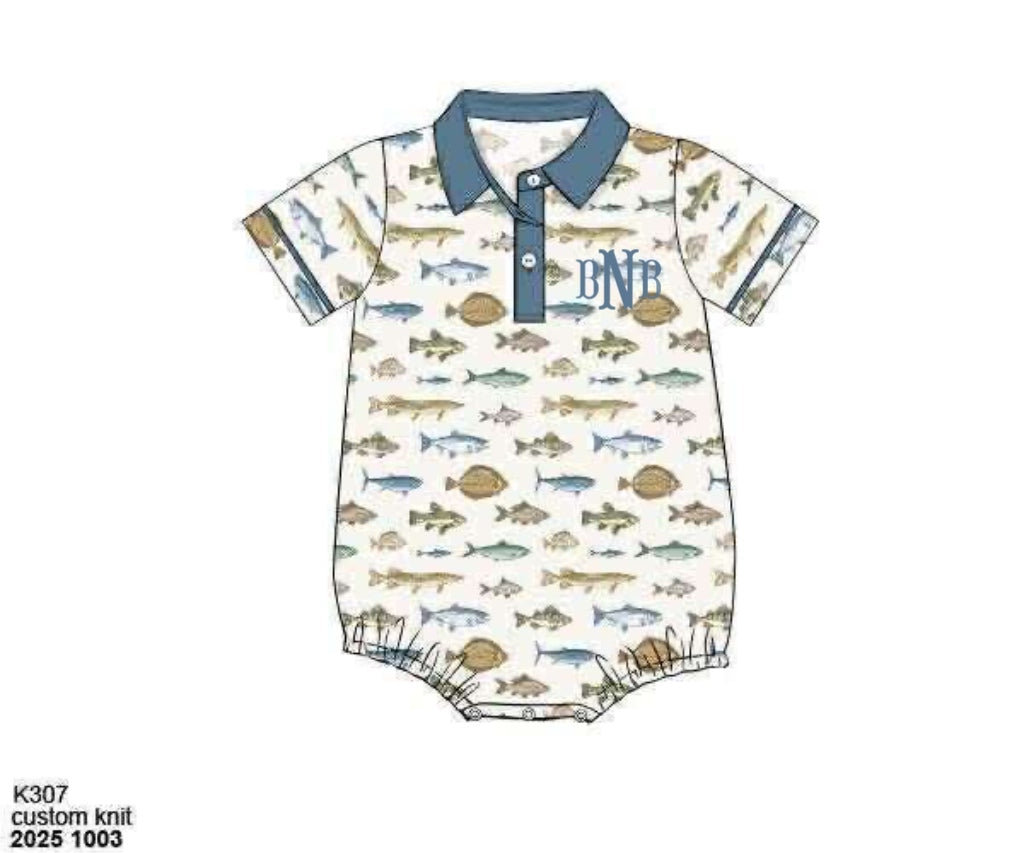 Pre Order 135: Boys Only- Fish Bubble
