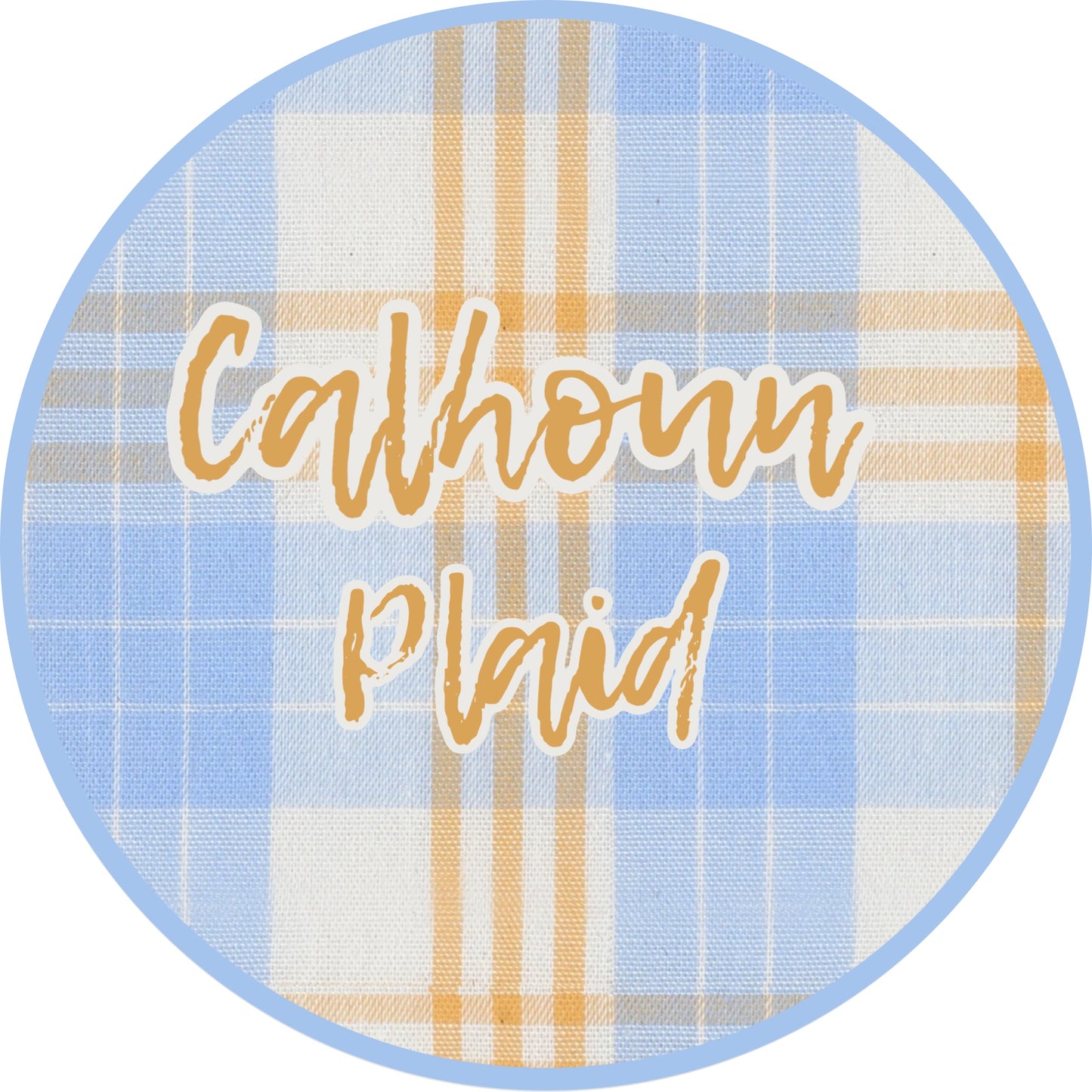 RTS: Calhoun Plaid- Girls Woven Bubble Short Set