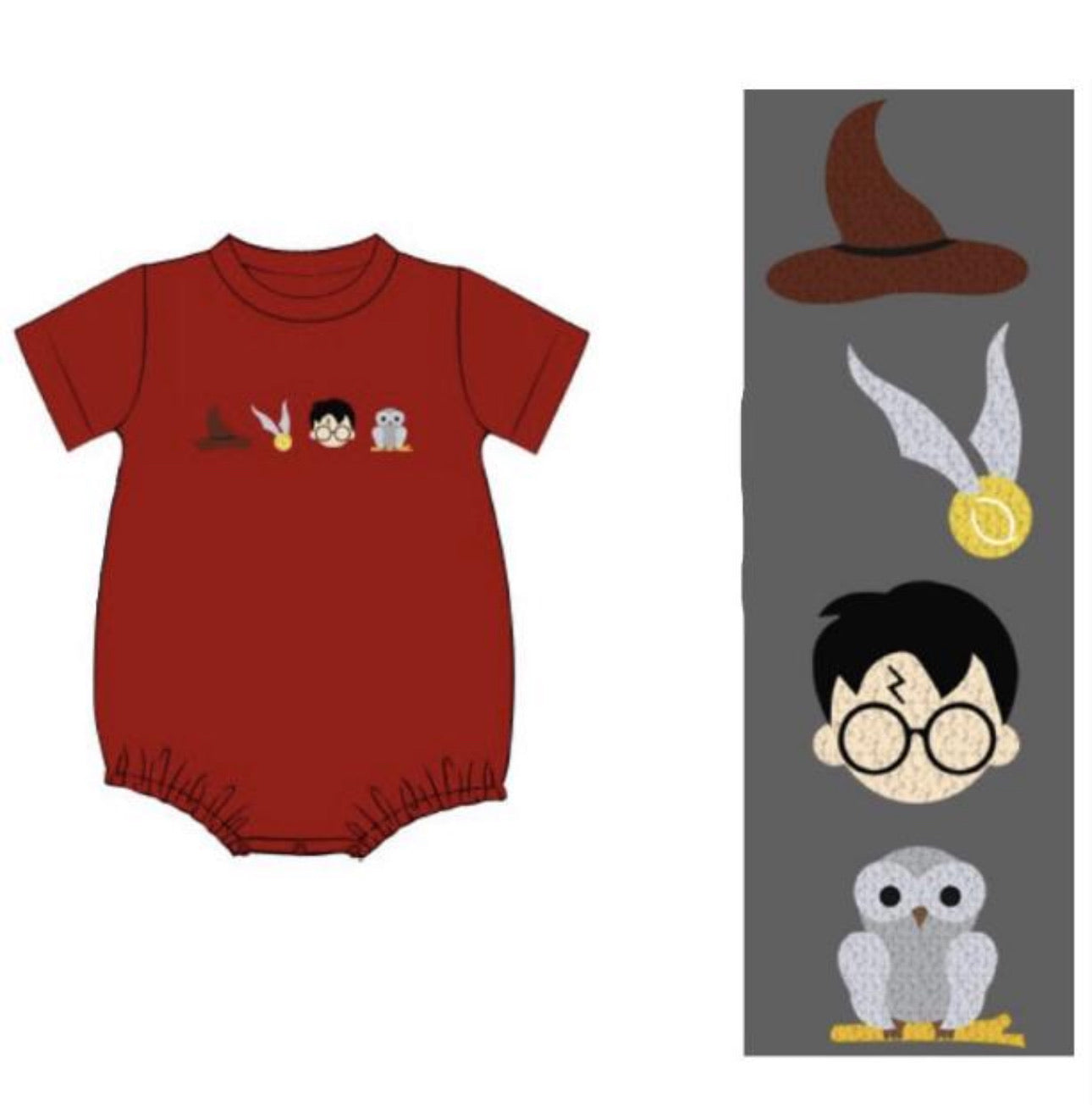 Customer Choice Pre Order 1: Boys French Knot Wizard Bubble