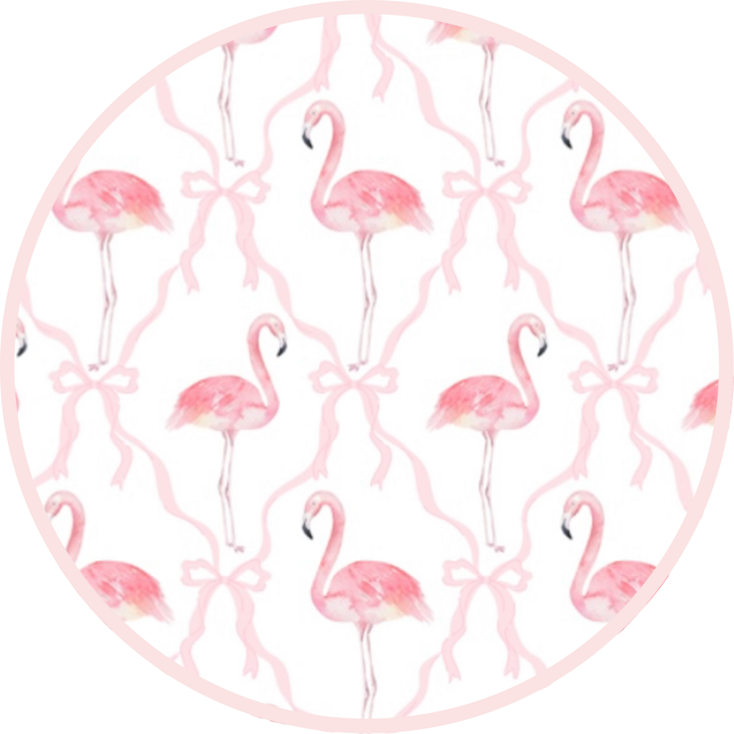 RTS: Girls Only- Flamingo Knit Biker Short Set
