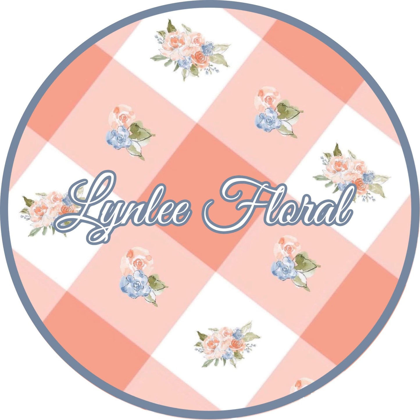 Pre Order 146: Name Smocks- Girls Lynlee Floral Woven Bishop Shirt