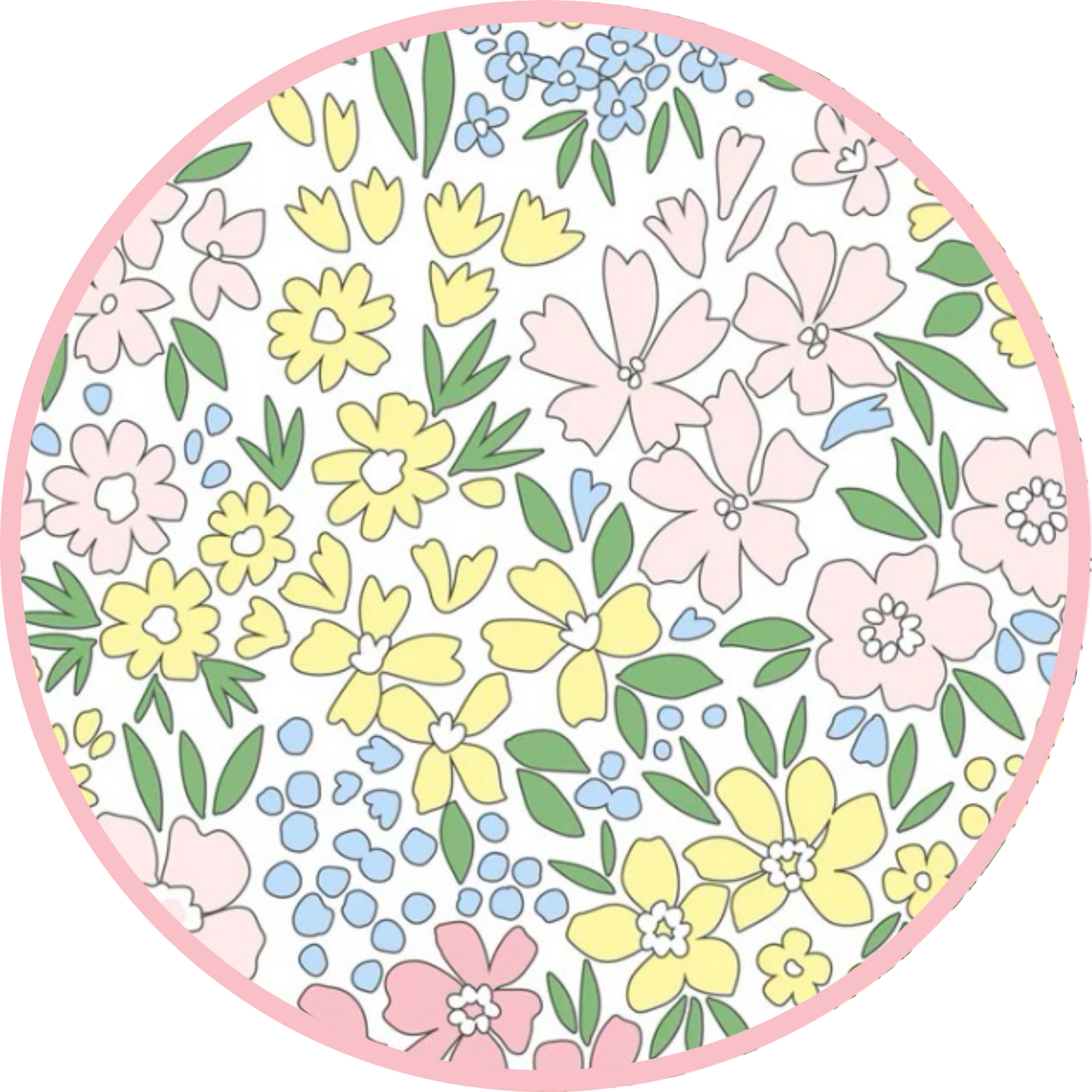 Pre Order 146: Name Smocks- Girls Marnie Floral Woven Bishop Shirt