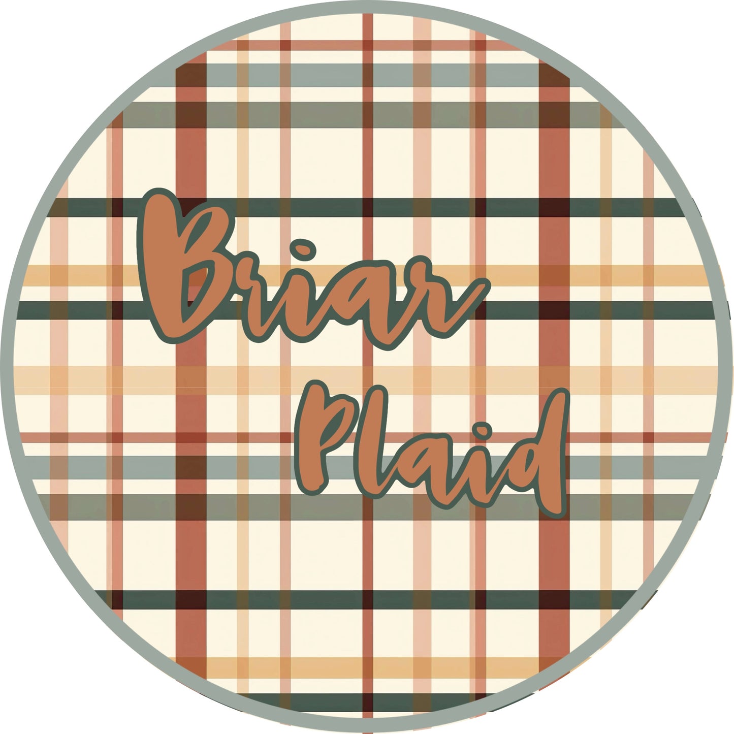 RTS: Briar Floral & Plaid- Dad/Mini Woven Button Up Shirt