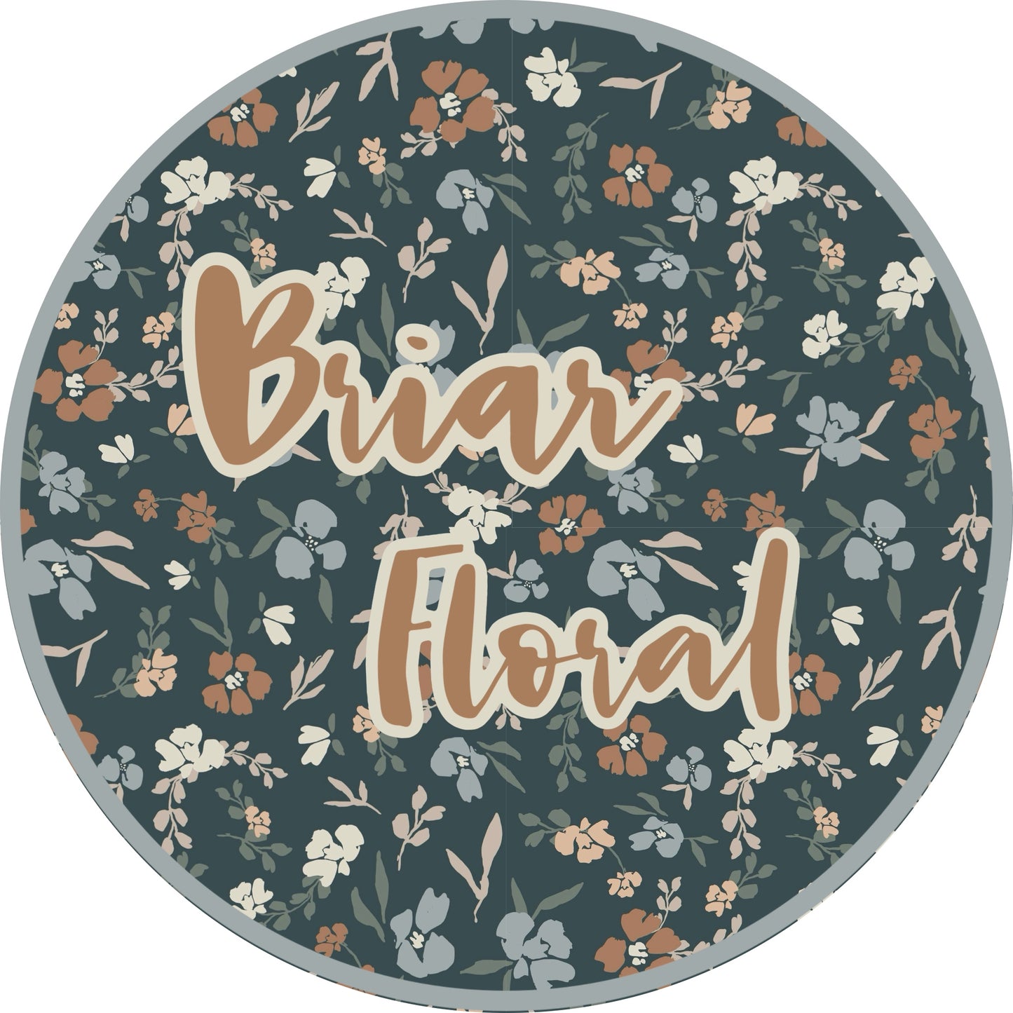 RTS: Briar Floral & Plaid- Girls 2pc Linen Bubble (Without Monogram)
