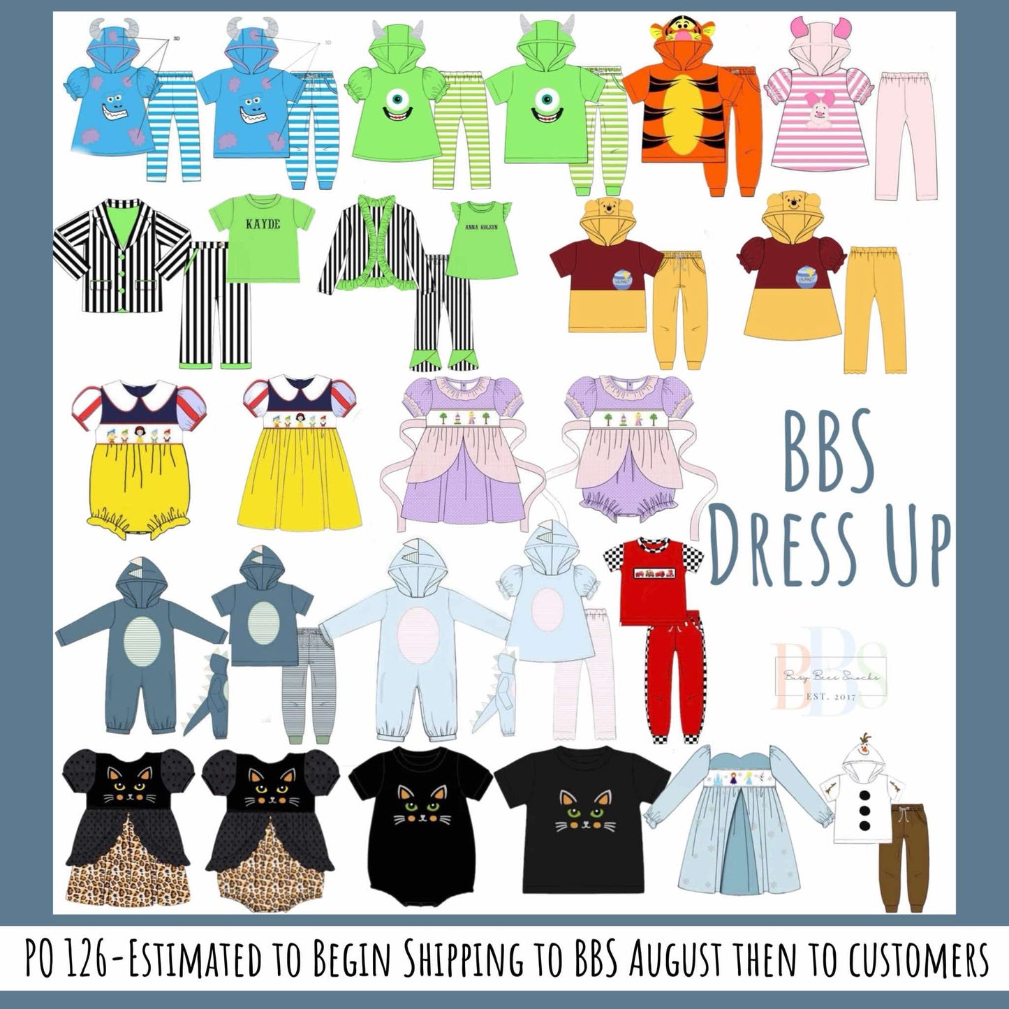 Pre Order 126: BBS Dress Up- Girls Ice Princess Knit Dress