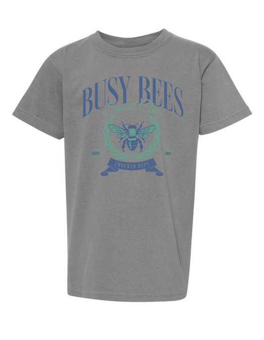 RTS: Exclusive BBS Graphic Tee- Stone Blue Social Club