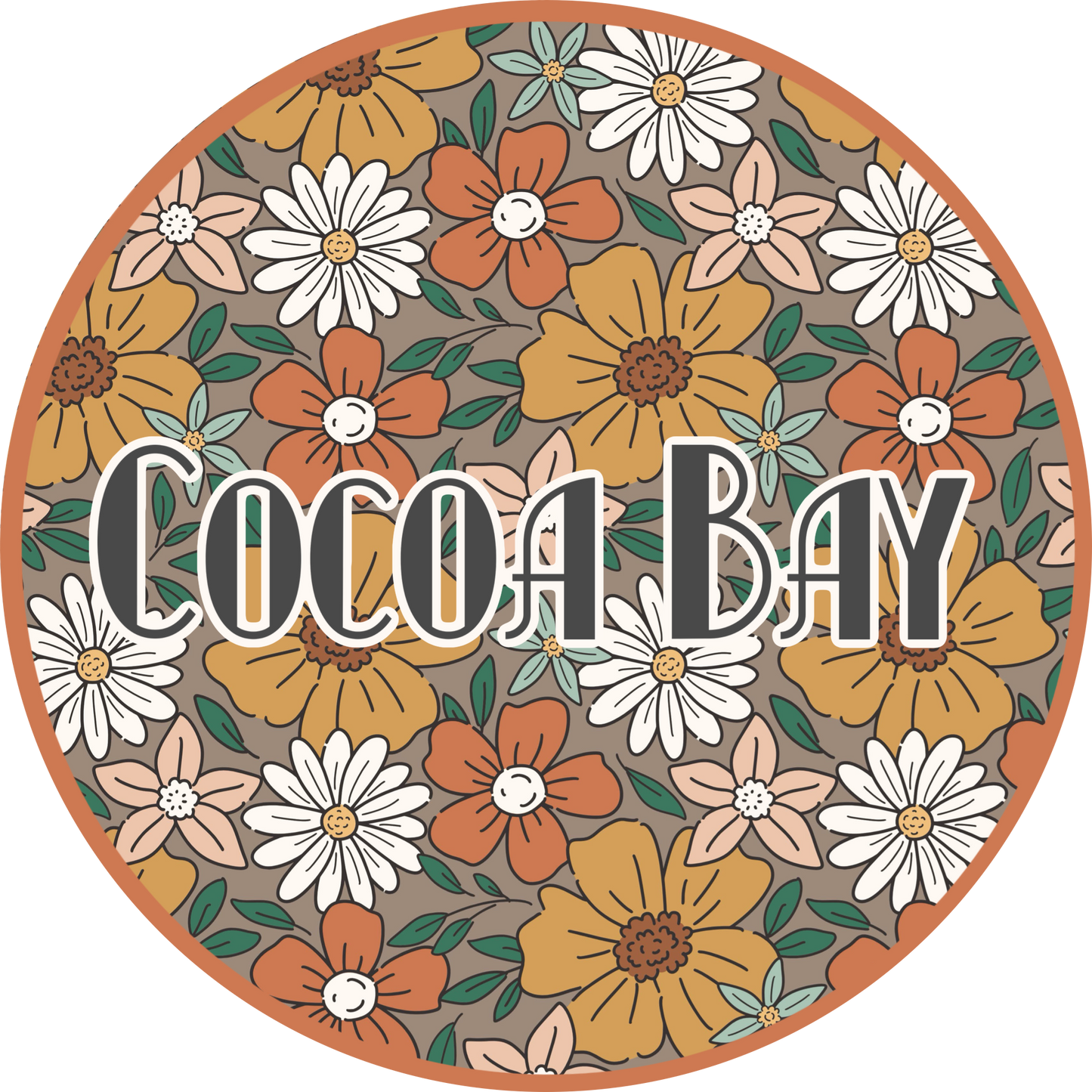 RTS: Cocoa Bay- Girls 1pc Flutter Sleeve Rash Guard Swim