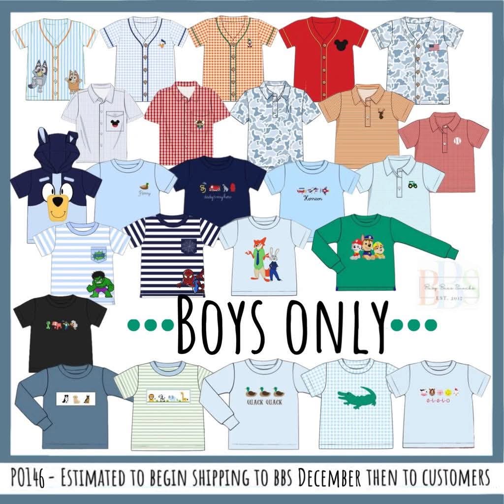 Pre Order 146: Boys Only- Dad/Mini Flag '76 Appliqué Knit Jersey
