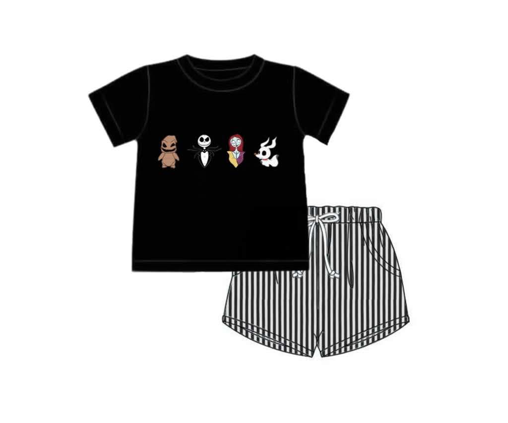 RTS: Nightmares- Boys Knit Shortie Set