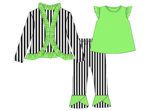 RTS: BBS Dress Up- Girls Showtime 3pc Knit Set