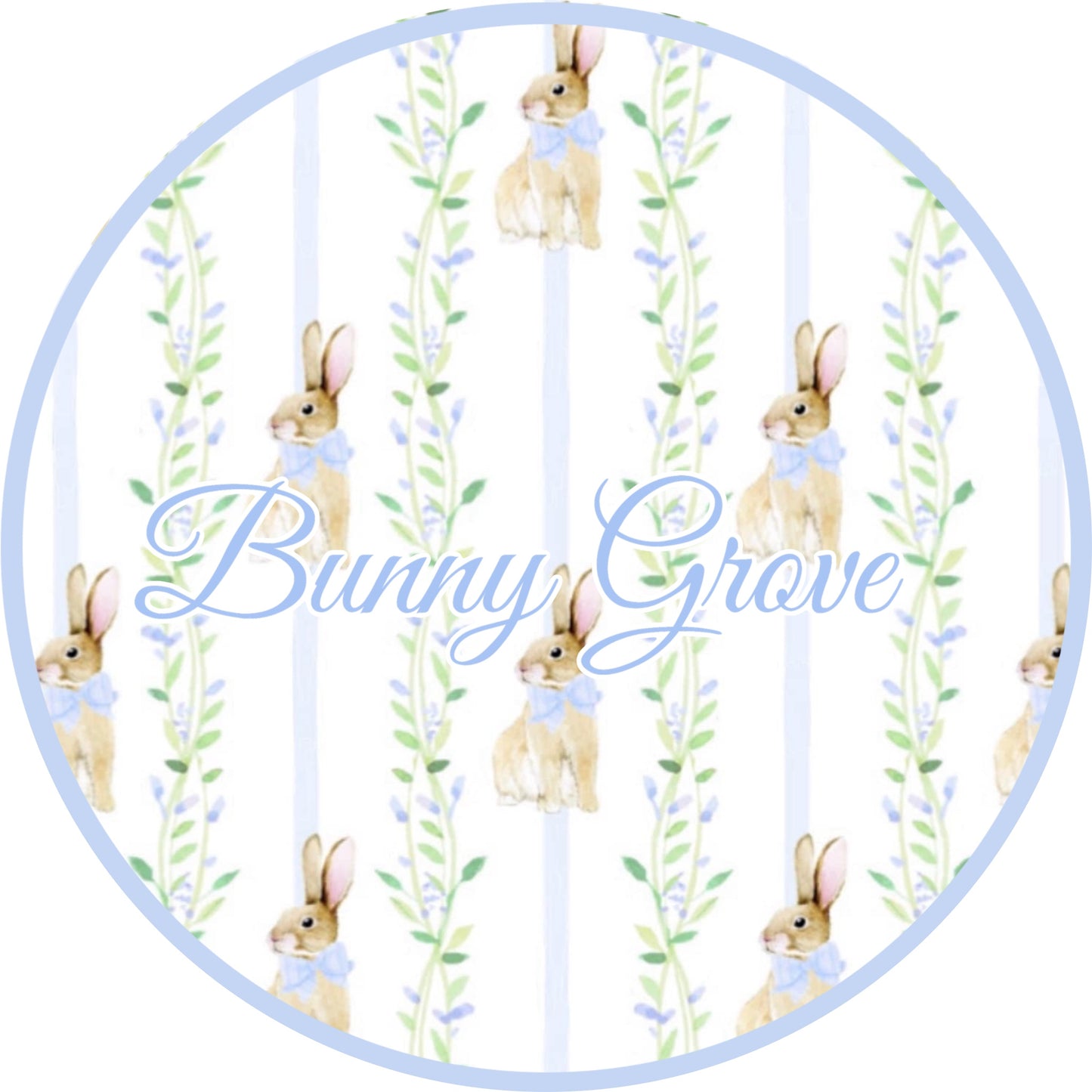 RTS: Easter Lounge- Bunny Grove Boys 1pc Knit Lounge
