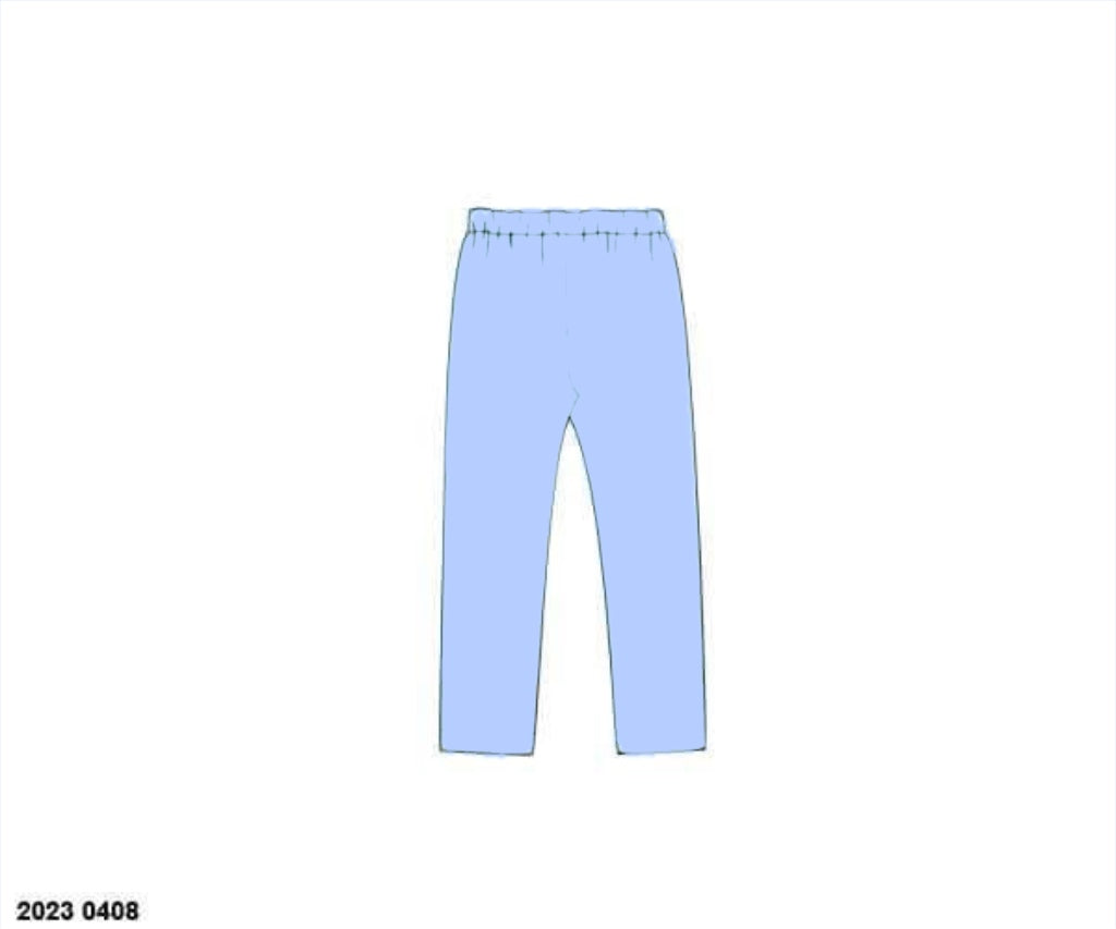 RTS: Mix & Match- Girls Baby Blue Knit Leggings