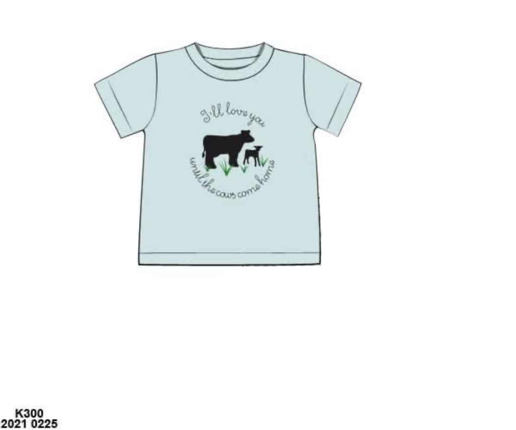 RTS: Critter Collection- Boys Cows Come Home Shirt