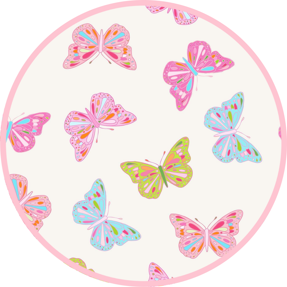 Pre Order 149: Butterflies- Girls Knit Bloomer Set