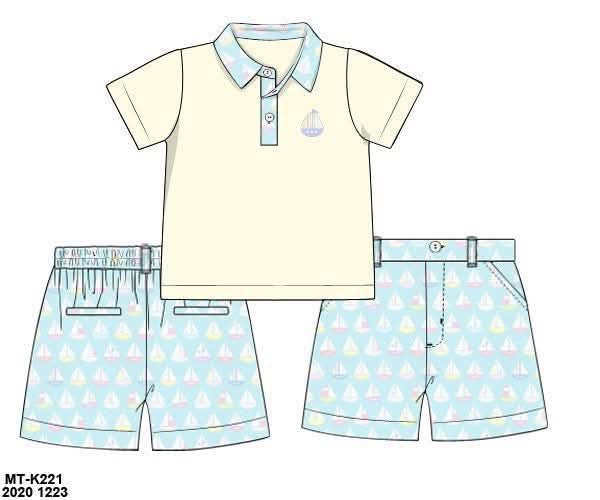 RTS: St. Augustine- Boys Structured Short Set