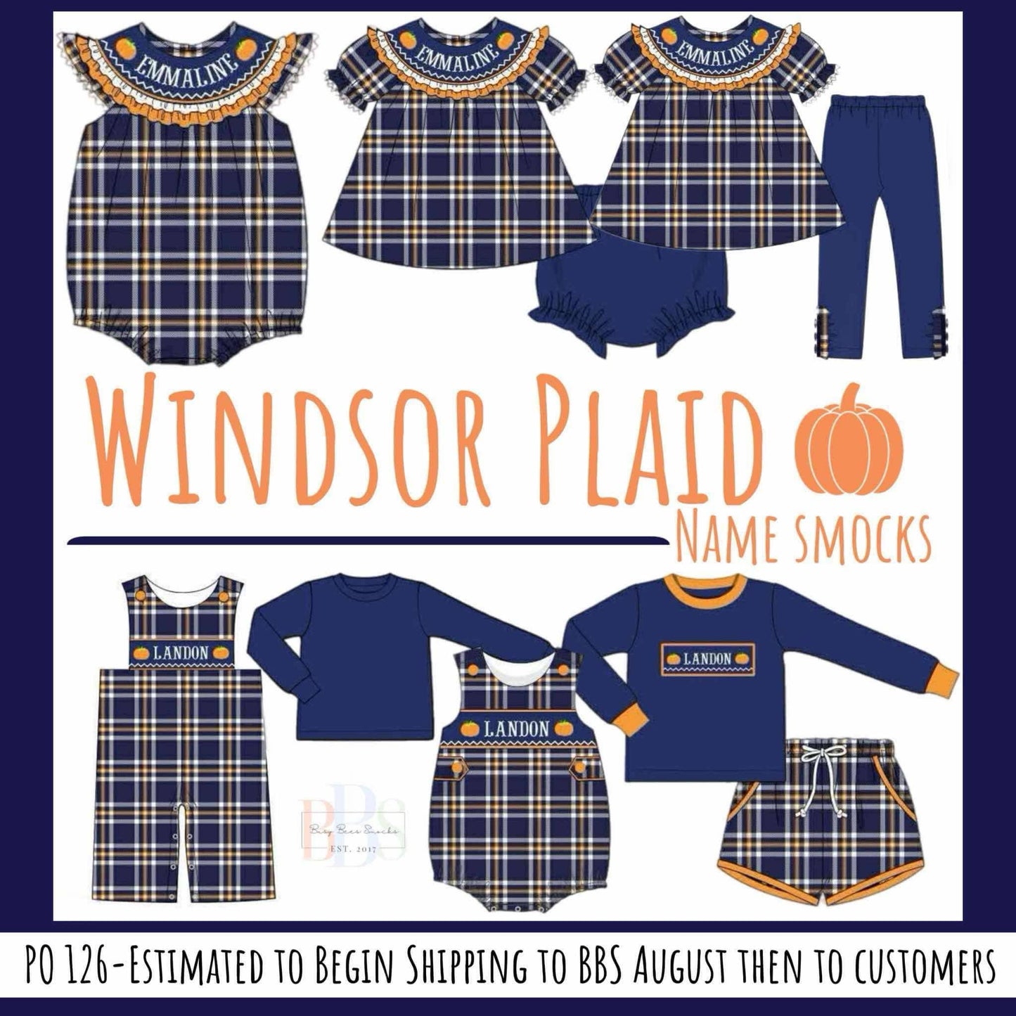 RTS: Windsor Plaid- Boys 2pc Knit Bubble "AXEL"