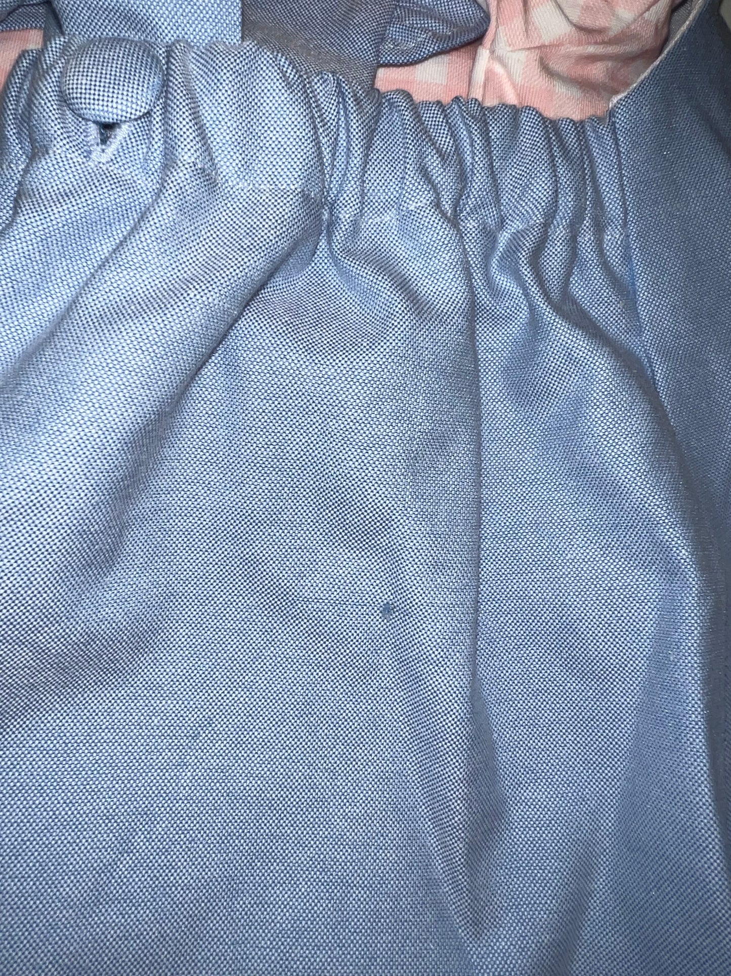 RTS: DEFECT- Girls Only- Pink Gingham & Oxford 2pc Dress