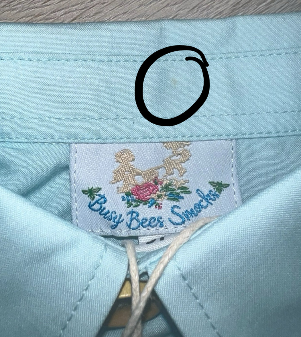 RTS: DEFECT-Worthy Is the Lamb-Boys Woven Button Up Shirt