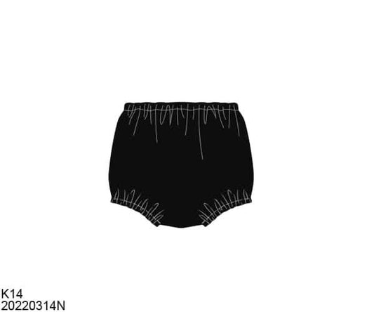 RTS: Unisex Diaper Cover- Black