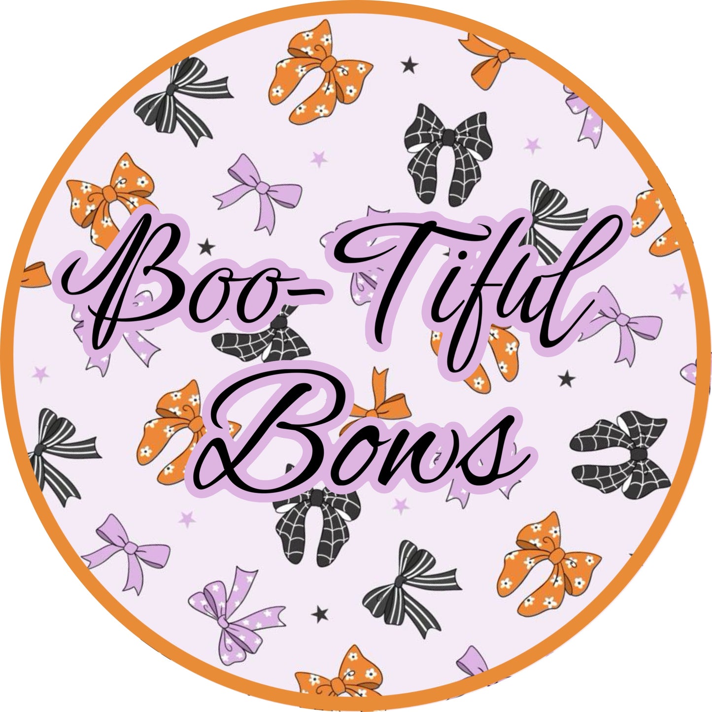 RTS: BOO-TIFUL Bows- Girls Knit Legging Set