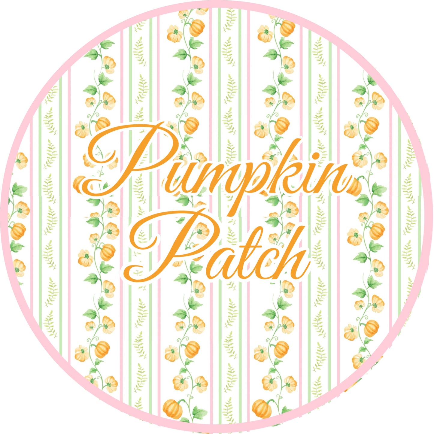 RTS: Pumpkin Patch- Girls Knit Bubble