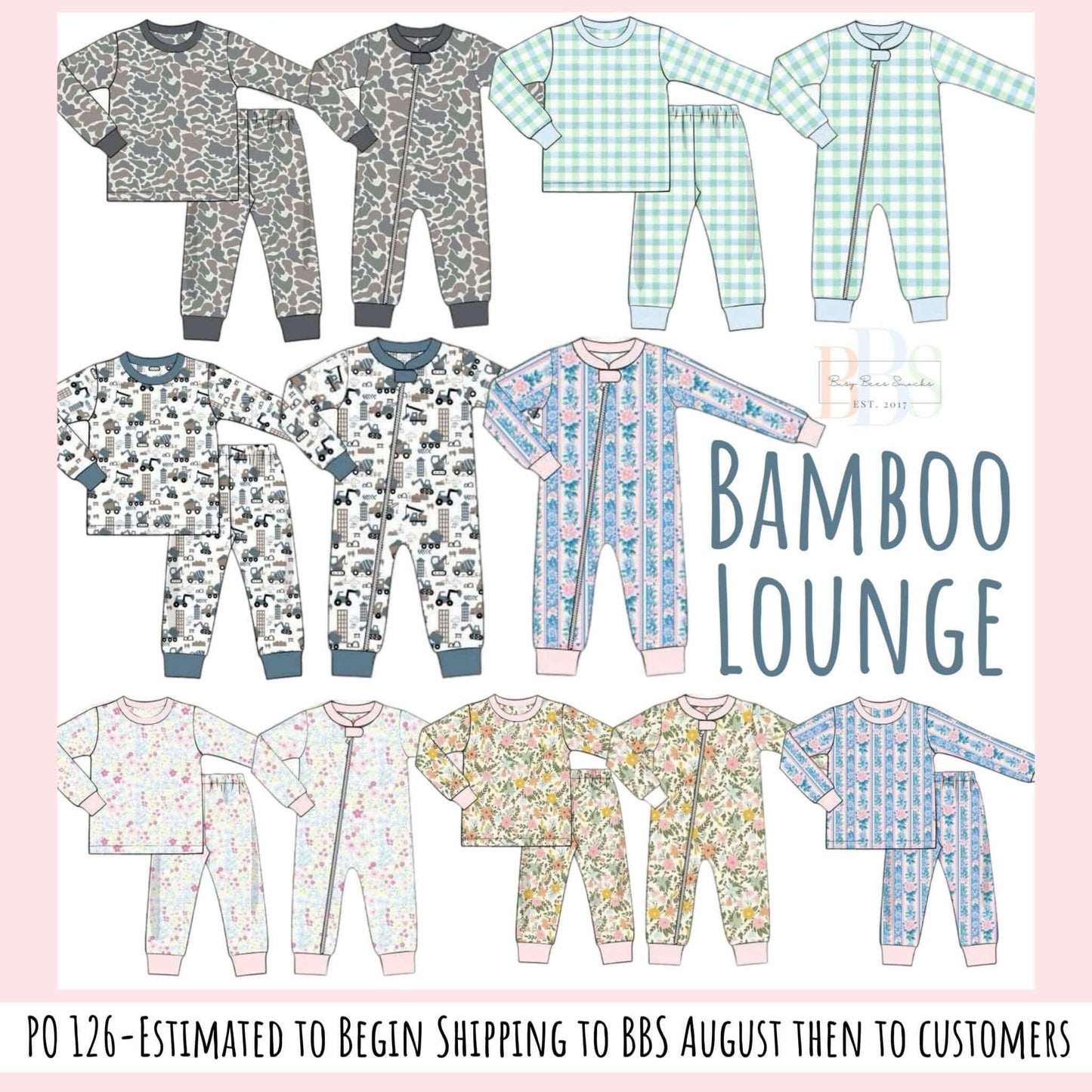 Pre Order 126: Bamboo Lounge- Boys 2pc Causey Camo