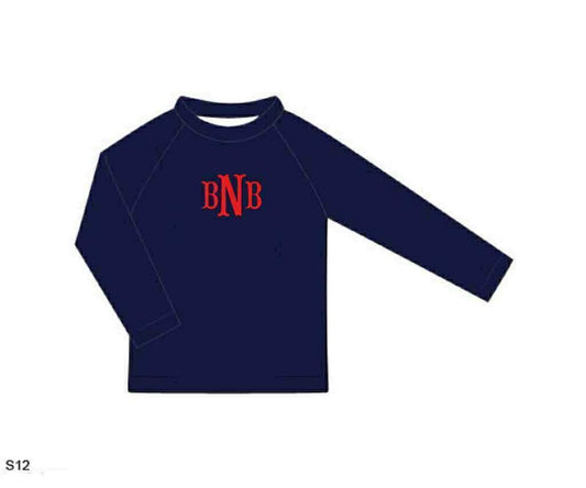 Pre Order 135: Making Waves- Boys Rashguard Top