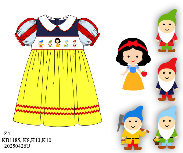 RTS: BBS Dress Up- Girls Fairest Princess Knit Dress