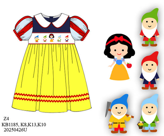 RTS: BBS Dress Up- Girls Fairest Princess Knit Dress