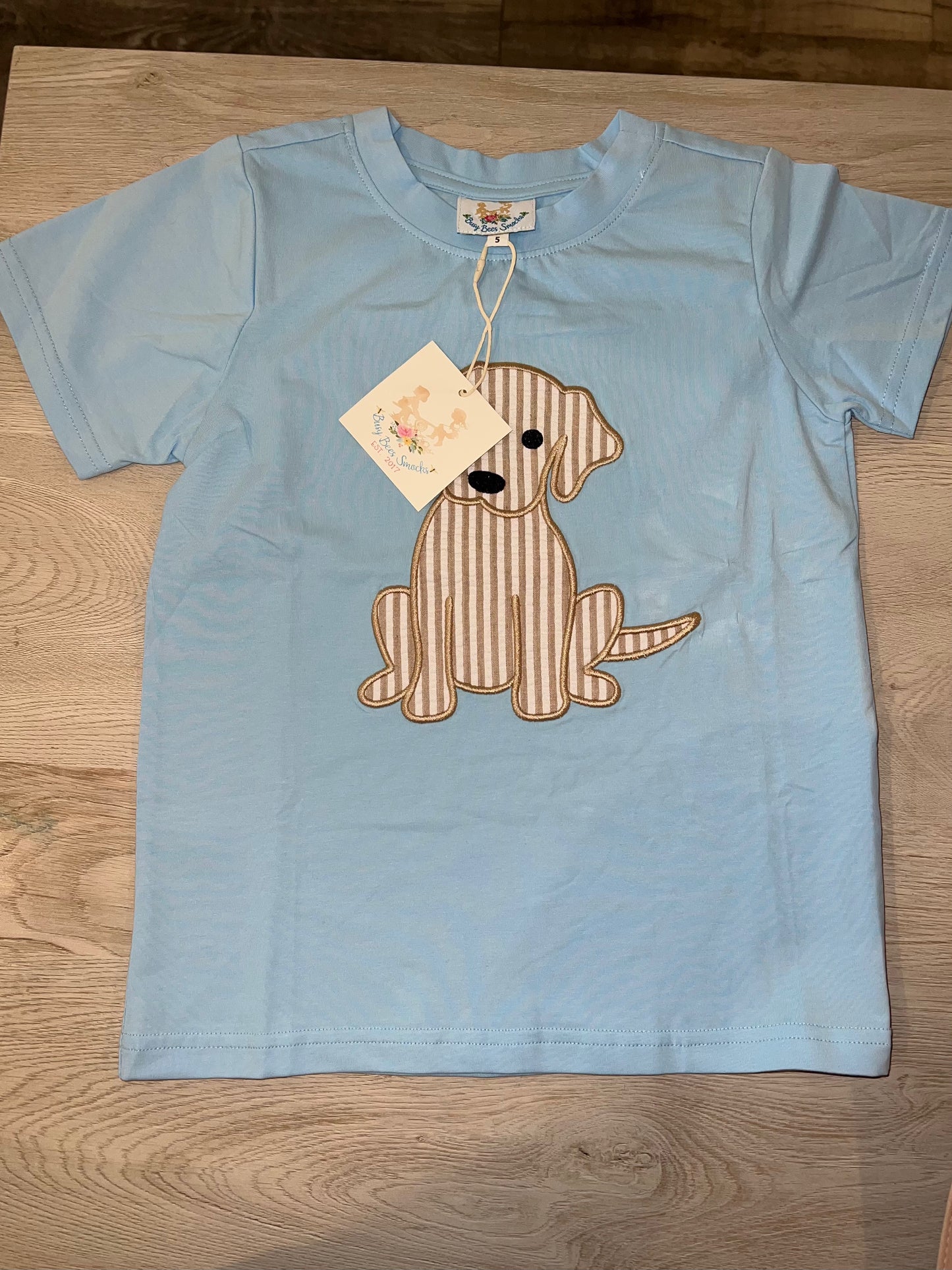 RTS: DEFECT- BBS Puppy- Boys Knit Shirt