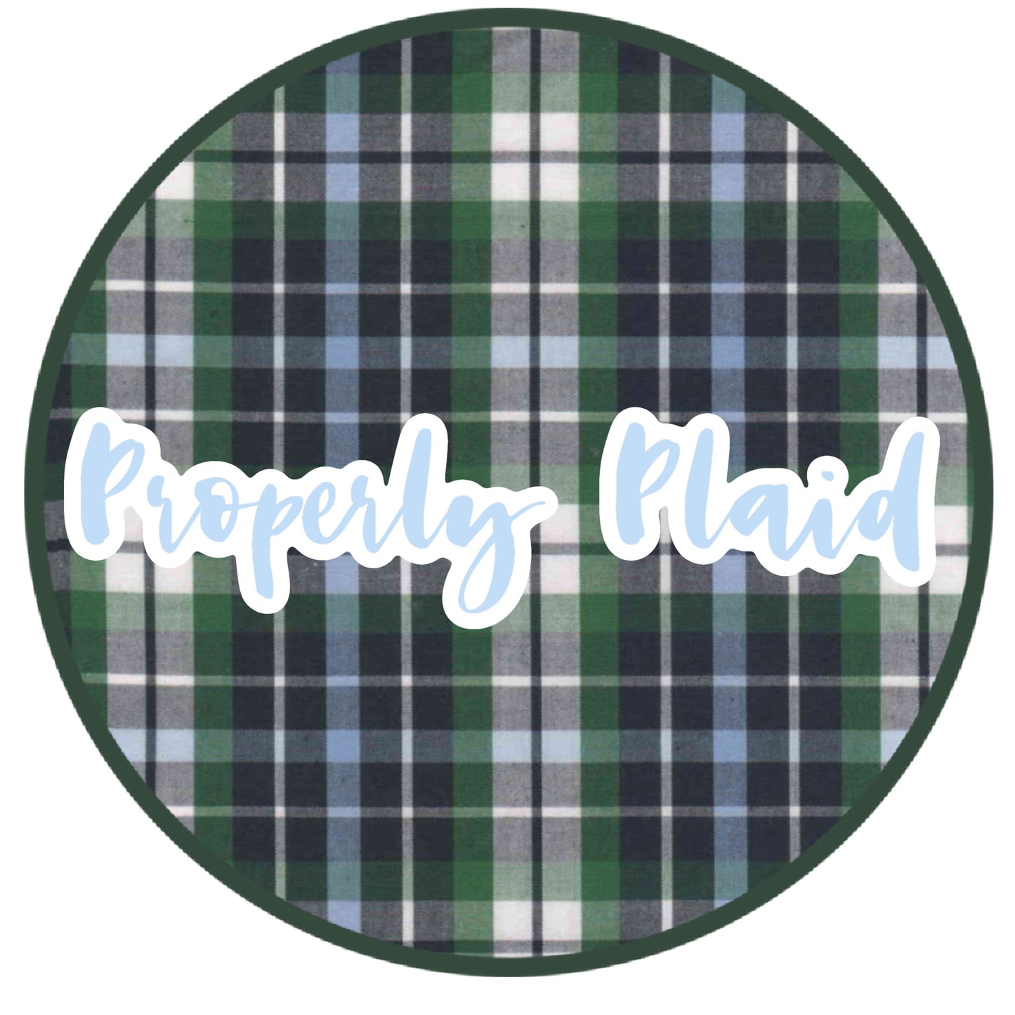 RTS: Properly Plaid- Girls Linen Bubble Short Set
