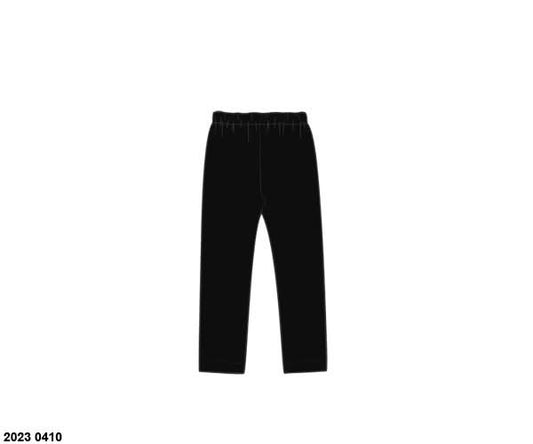 RTS: Girls Knit Leggings- Black