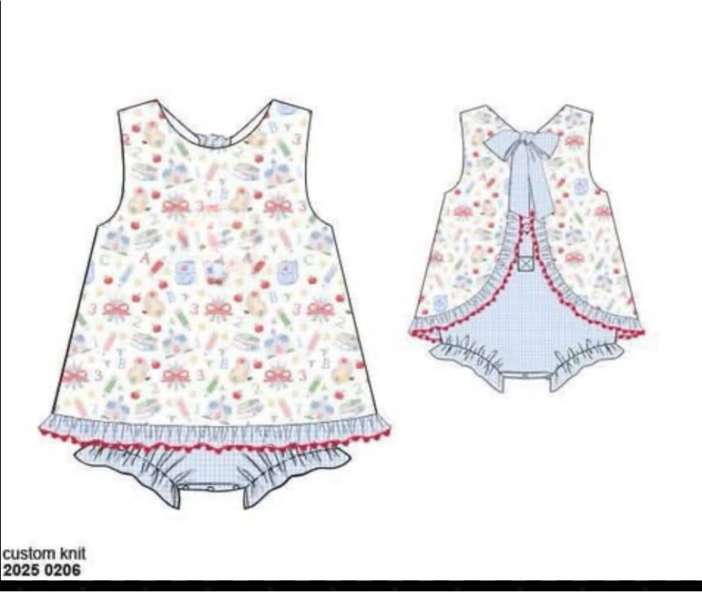 RTS: Meet the Teacher- Girls Woven Bubble