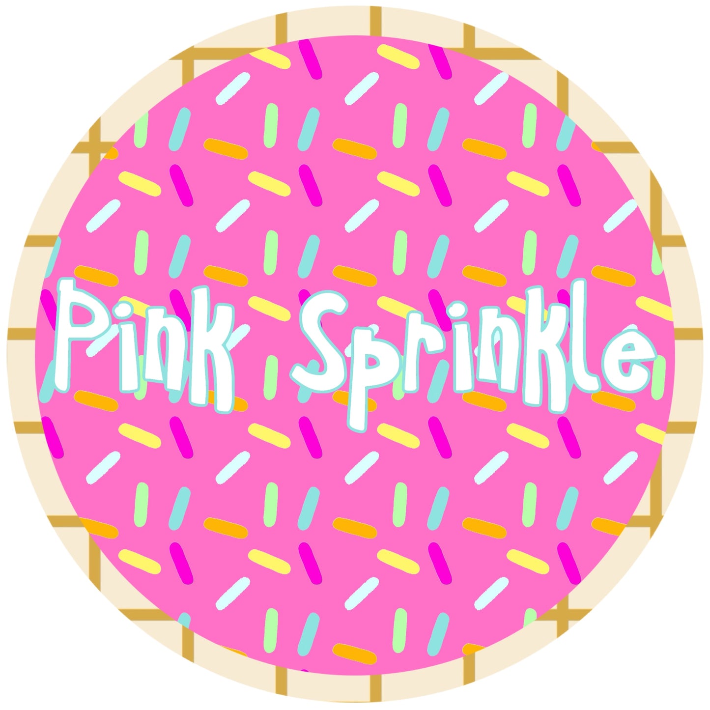 RTS: Sprinkle Swim- Girls Pink 1pc Ruffle Rash Guard Swim
