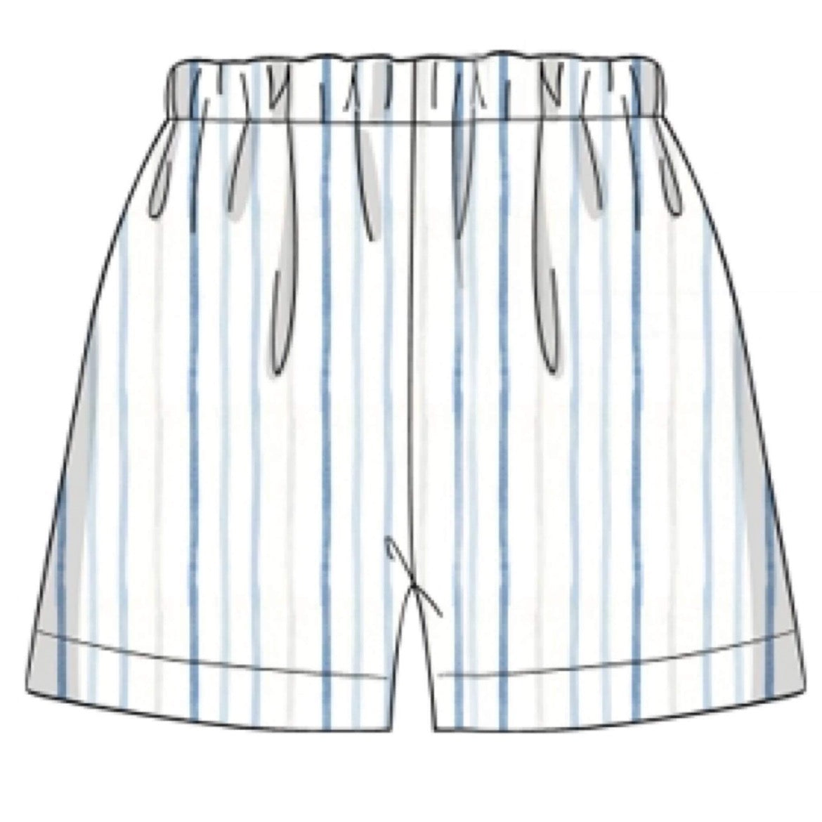 RTS: Blue Crab Collection- Boys Traditional Woven Shorts