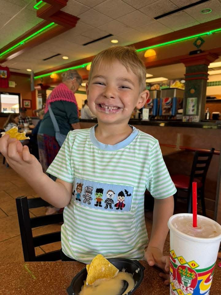 RTS: Halloween Shirt Only- Boys Monster Mash