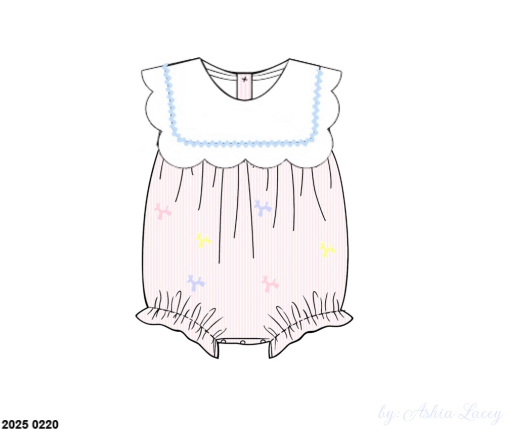 RTS: Party Animals- Girls Woven Bubble