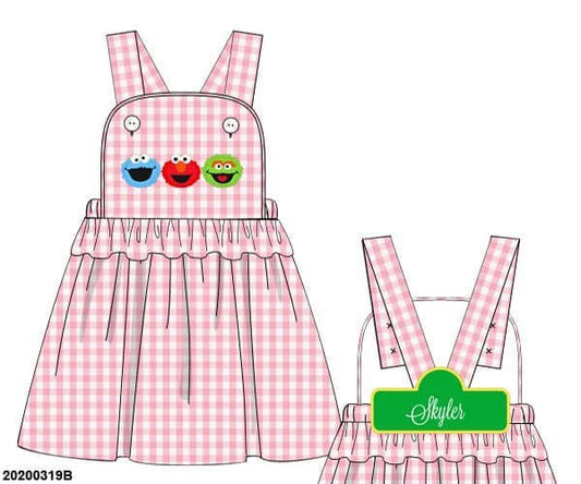 Pre Order 135: Puppet Street- Girls Woven Dress
