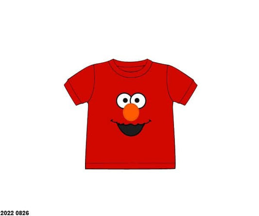 Pre Order 135: Puppet Street- Boys Red Puppet Shirt